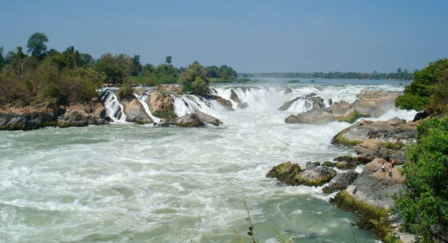 Khone Phapheng watervallen Laos